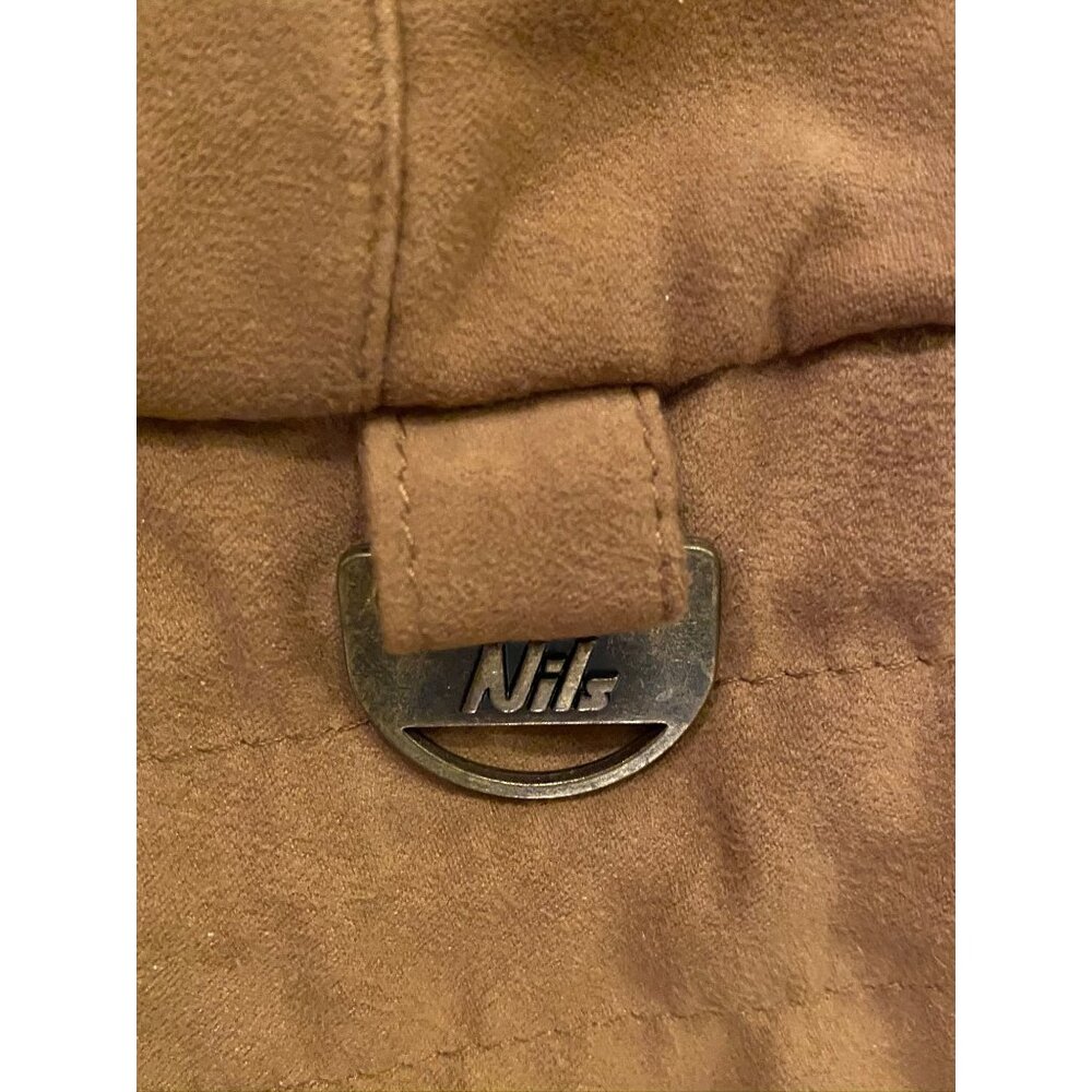 Vintage Nils Resort Collection Zip Vest Leopard Collar Full Zip S/M - Picture 14 of 17